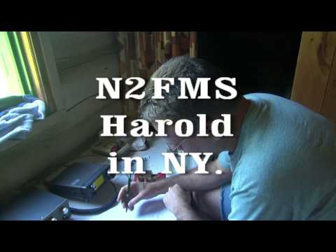 N6tlu Drummond Island Ham radio Contact QSO list icom 706 CW QRP