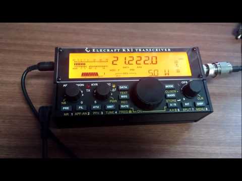 Elecraft KX2 5w QRP SSB Korea to Australia contact